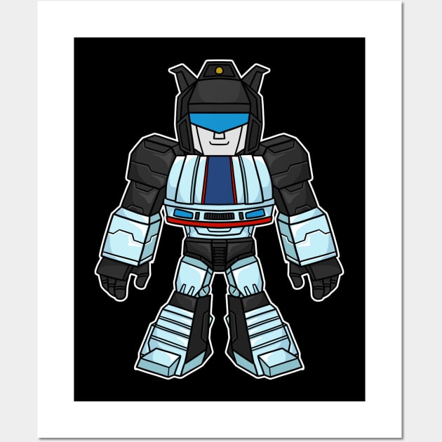 Autobot Jazz Wall Art by Chibi Pops